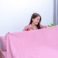 Rose Pink Premium Cotton Bedsheet