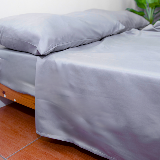 Light Gray Premium Cotton Bedsheet