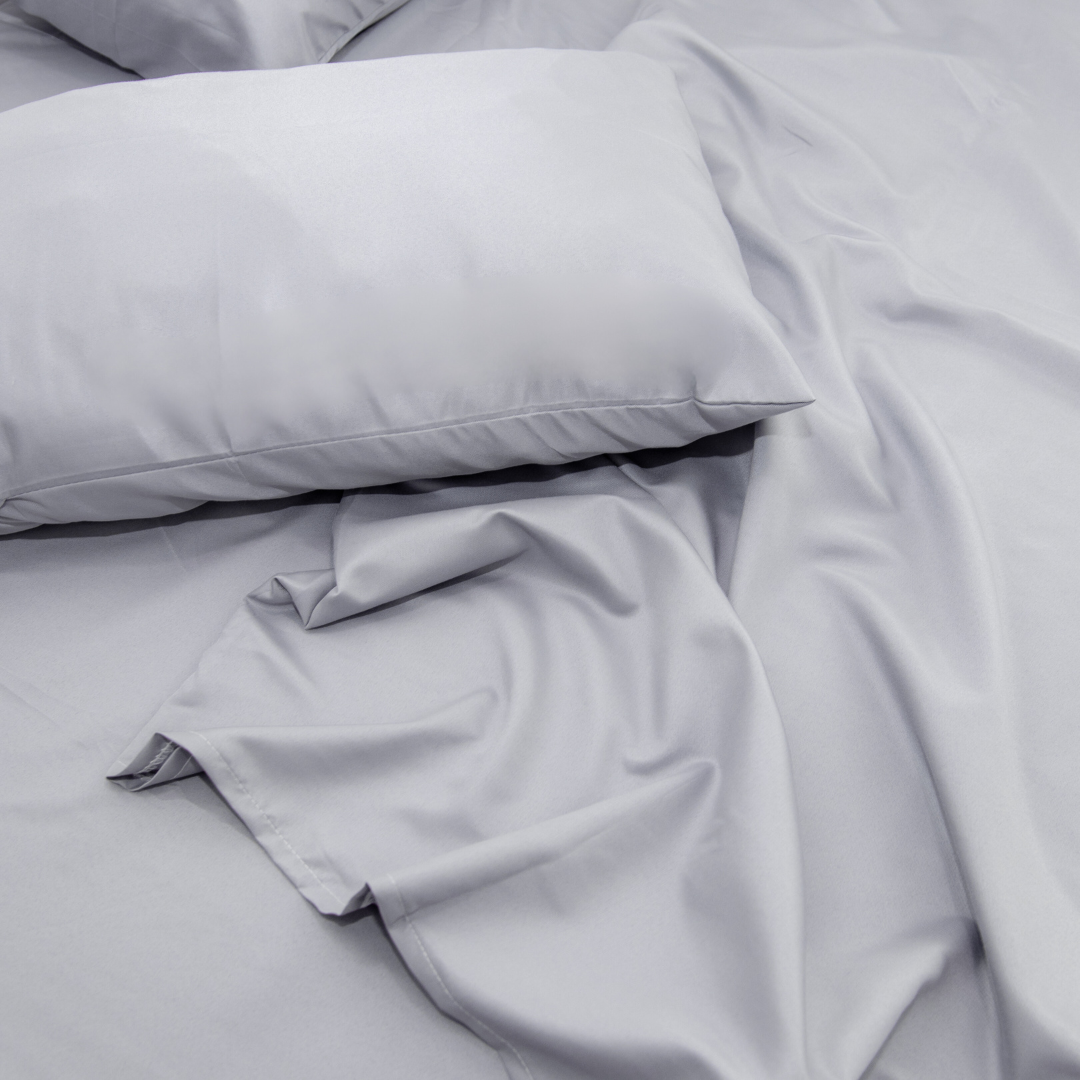 Light Gray Premium Cotton Bedsheet